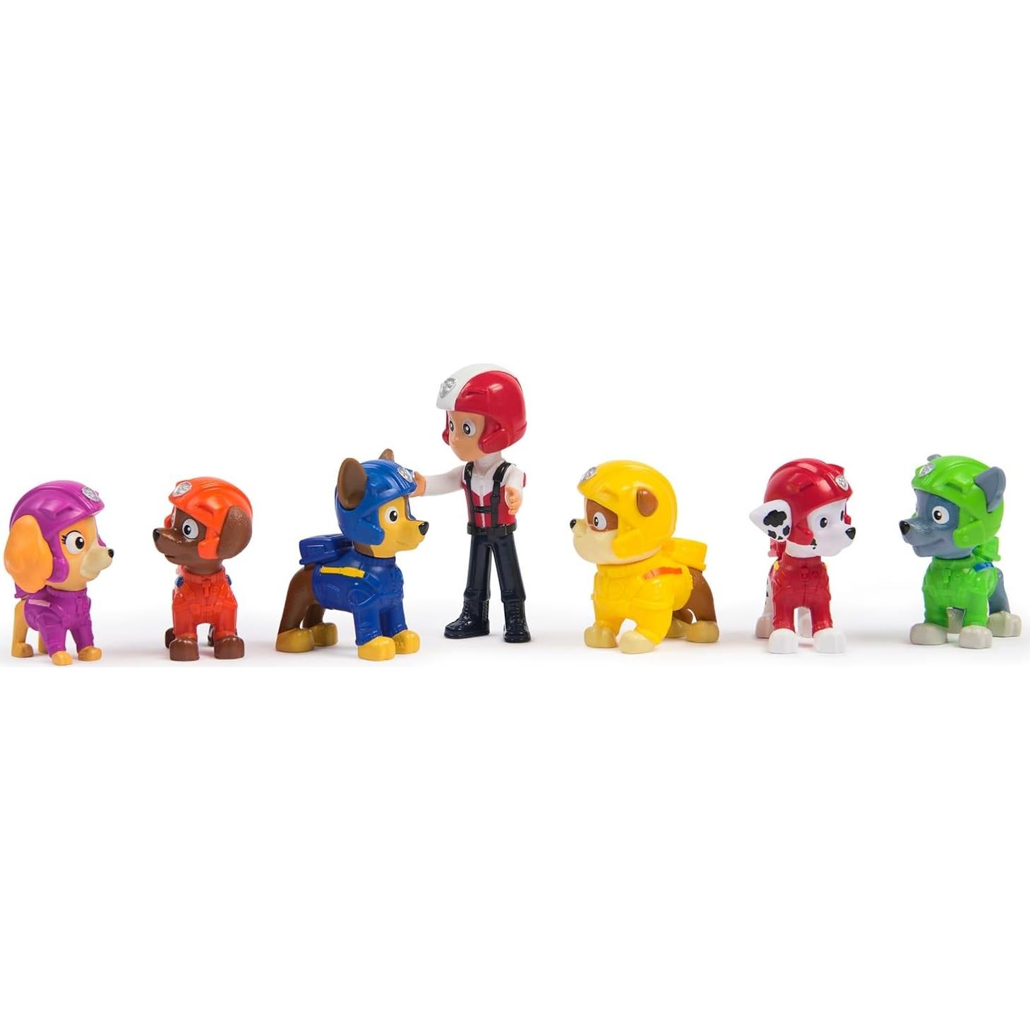 Set de Figuras de Rescate Aéreo Paw Patrol - 7 Piezas