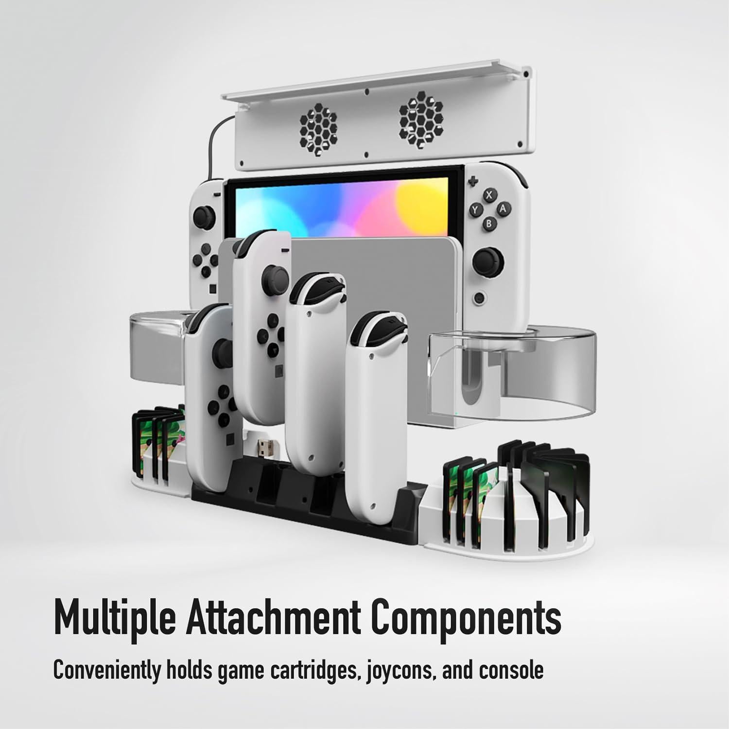 Ventilador de Enfriamiento TNP para Nintendo Switch y OLED - USB