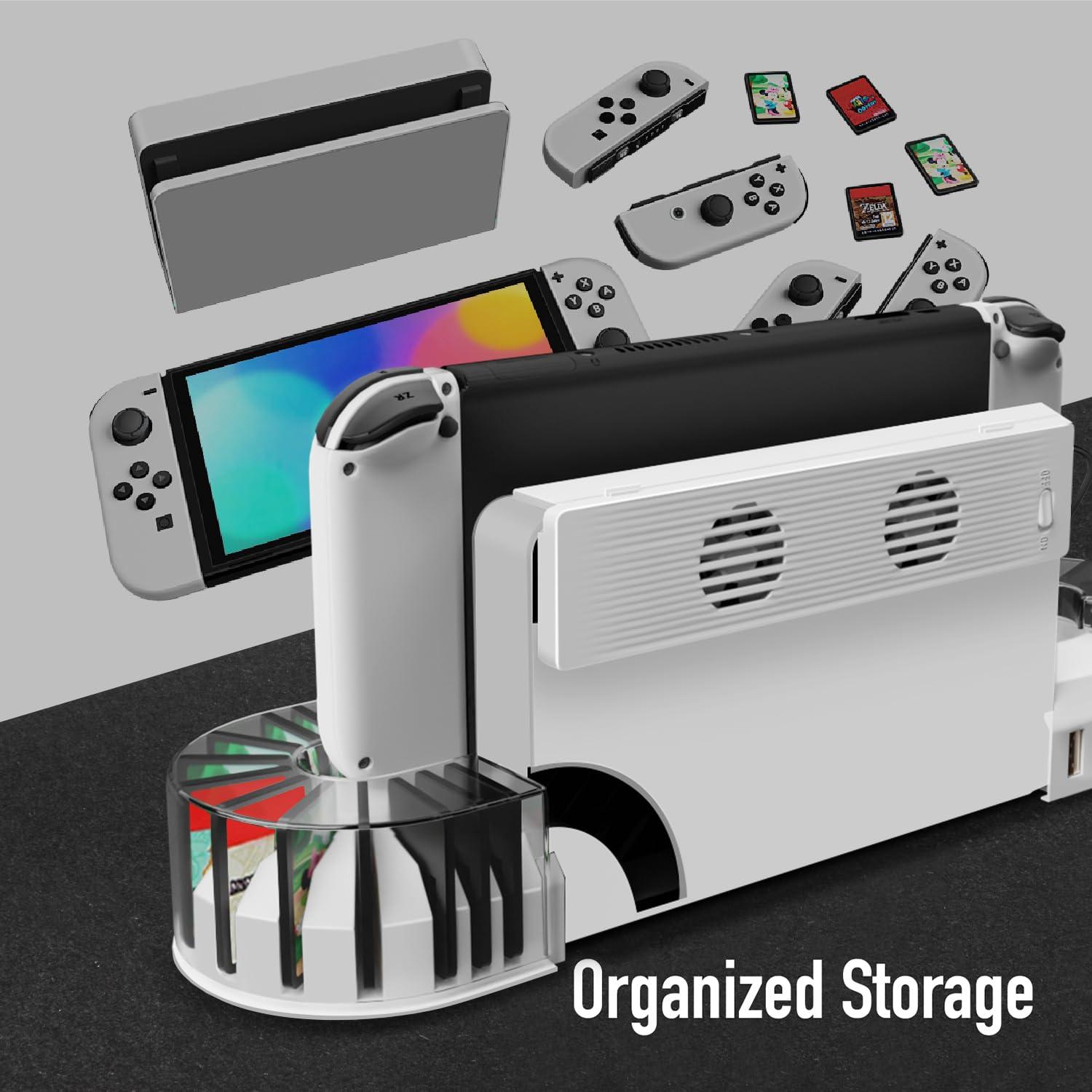 Ventilador de Enfriamiento TNP para Nintendo Switch y OLED - USB