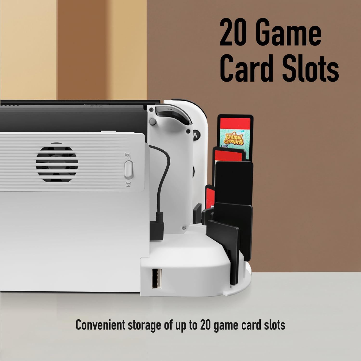 Ventilador de Enfriamiento TNP para Nintendo Switch y OLED - USB