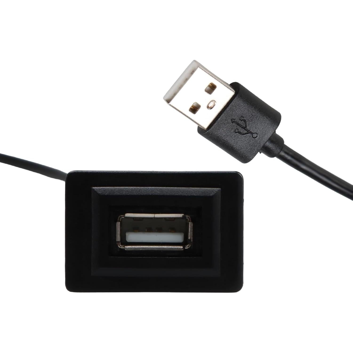 Adaptador USB macho a hembra KPALAG para Toyota 2007-2019