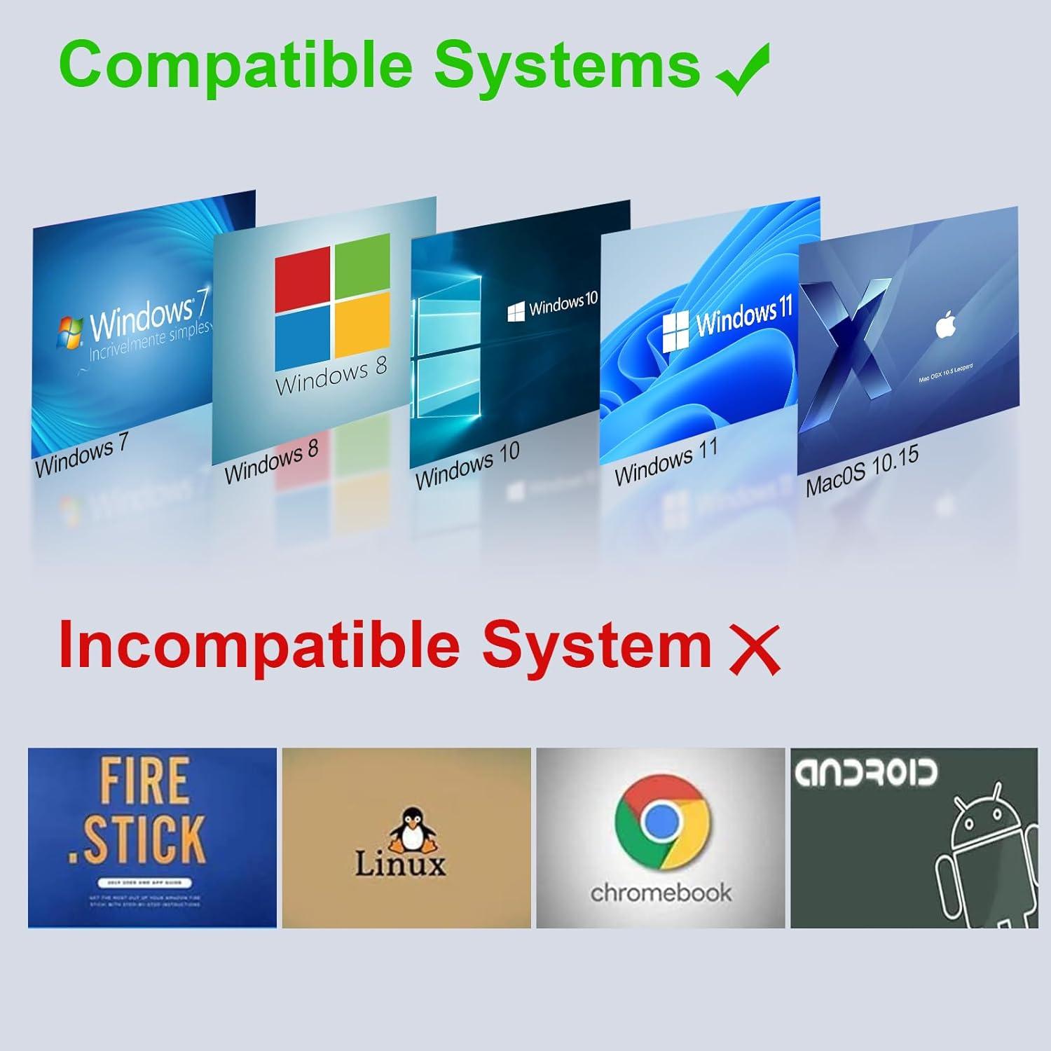 Adaptador USB 3.0 a HDMI Herfair 1080P Full HD Blanco