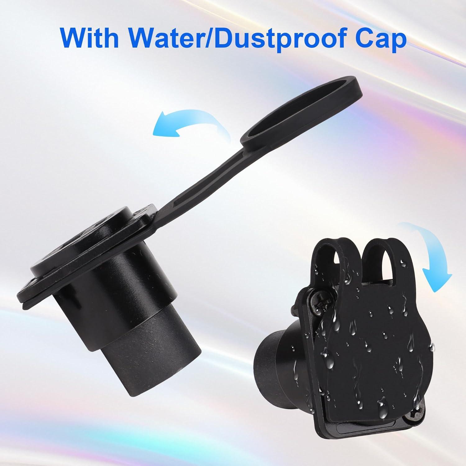 Adaptador de Montaje en Panel USB Doble 3.0 y Tipo C GIASYIEH