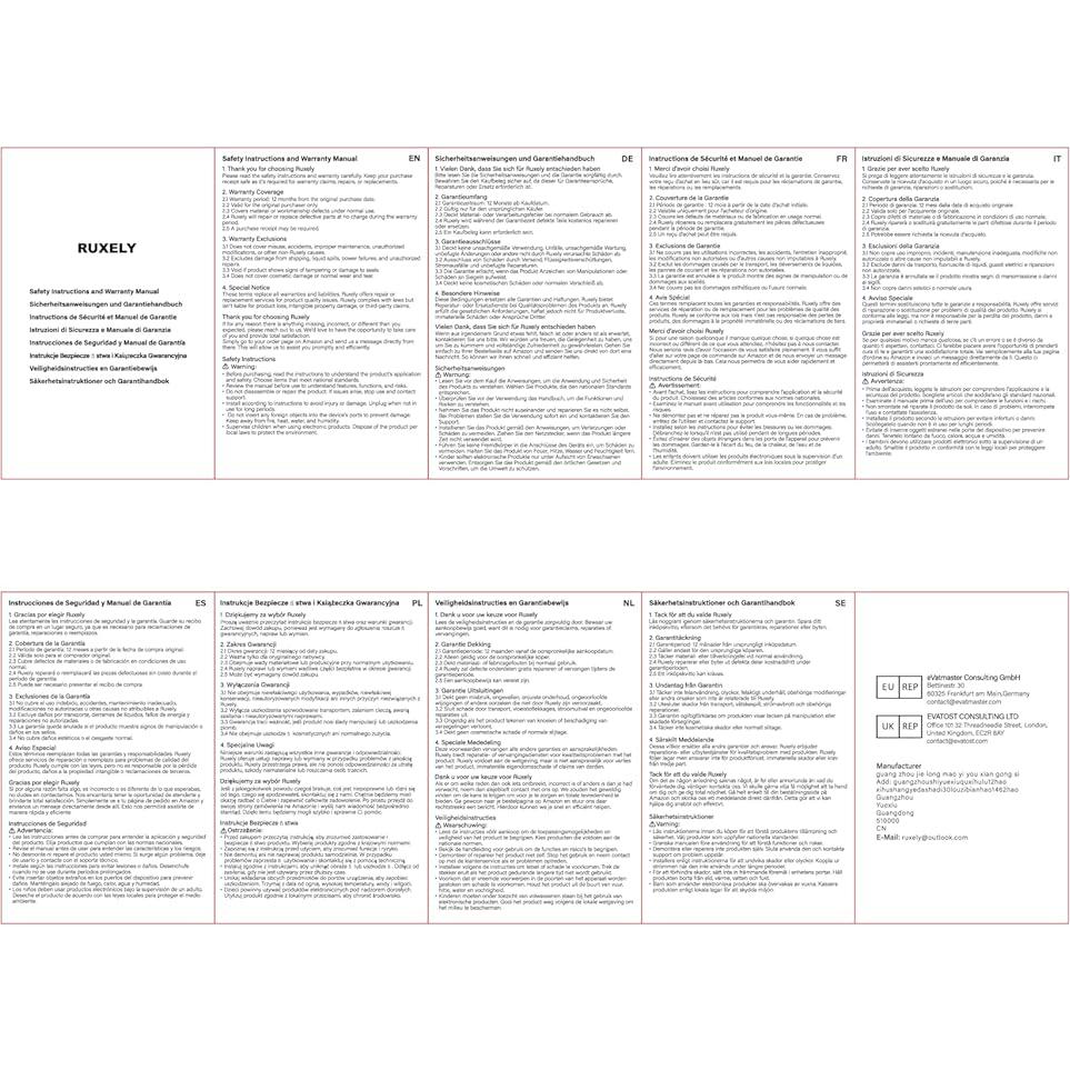 Divisor USB-C OTG Ruxely 1M a 4 USB 2.0 para MacBook y iPhone