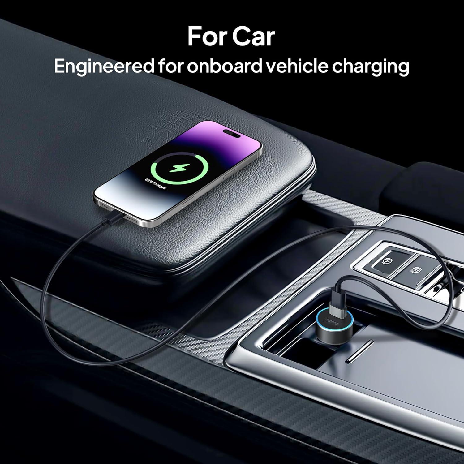 Adaptador USB a USB-C Basesailor 3 Pack Gris - Carga Rápida