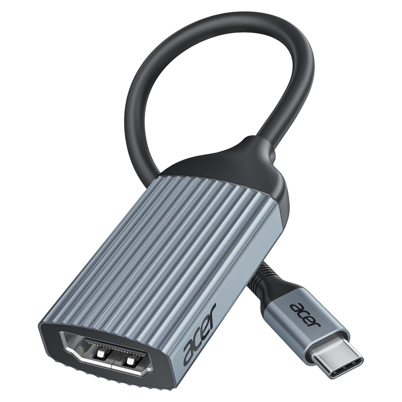 Adaptador USB-C a HDMI Acer ODK410 4K 60Hz Alta Velocidad