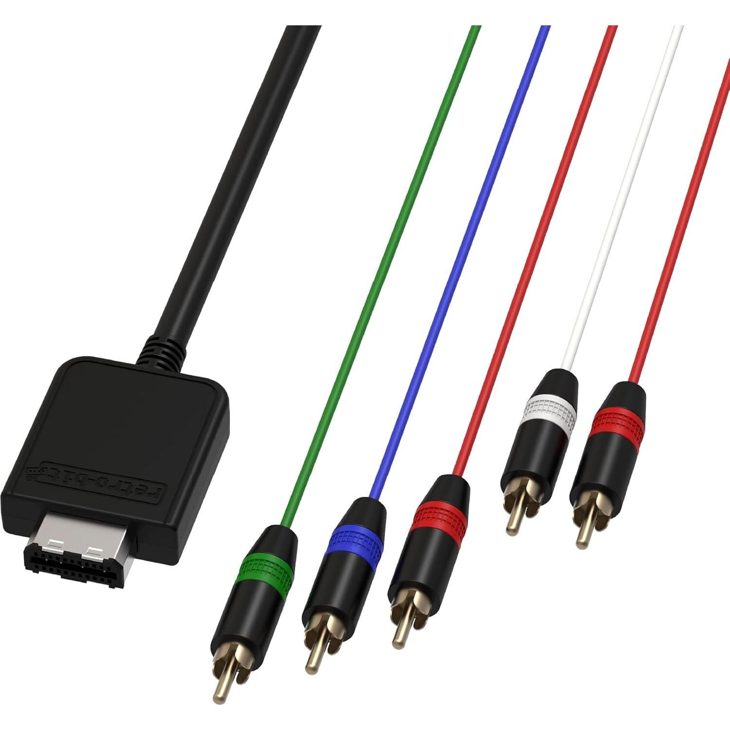 Cable Componente Retro-Bit Prism para Nintendo GameCube 1.8m