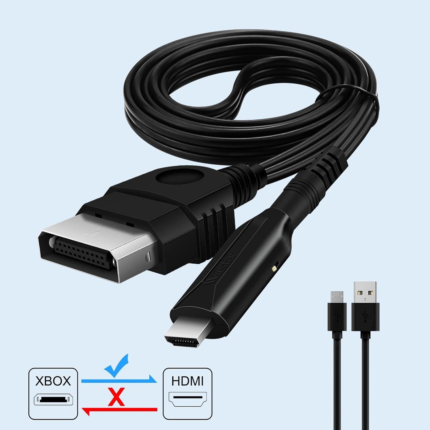 Cable HDMI HD Link HDSUNWSTD para Xbox Original 1m