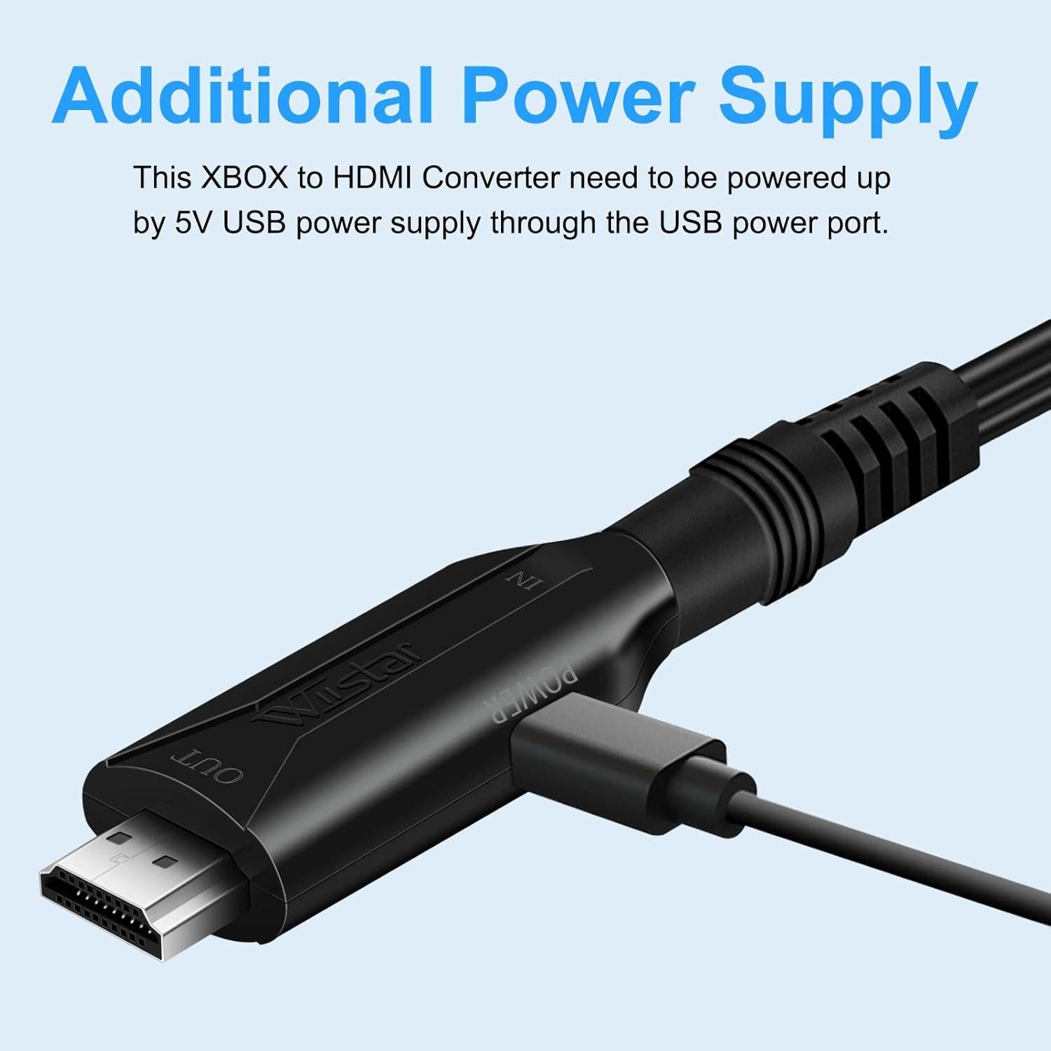 Cable HDMI HD Link HDSUNWSTD para Xbox Original 1m