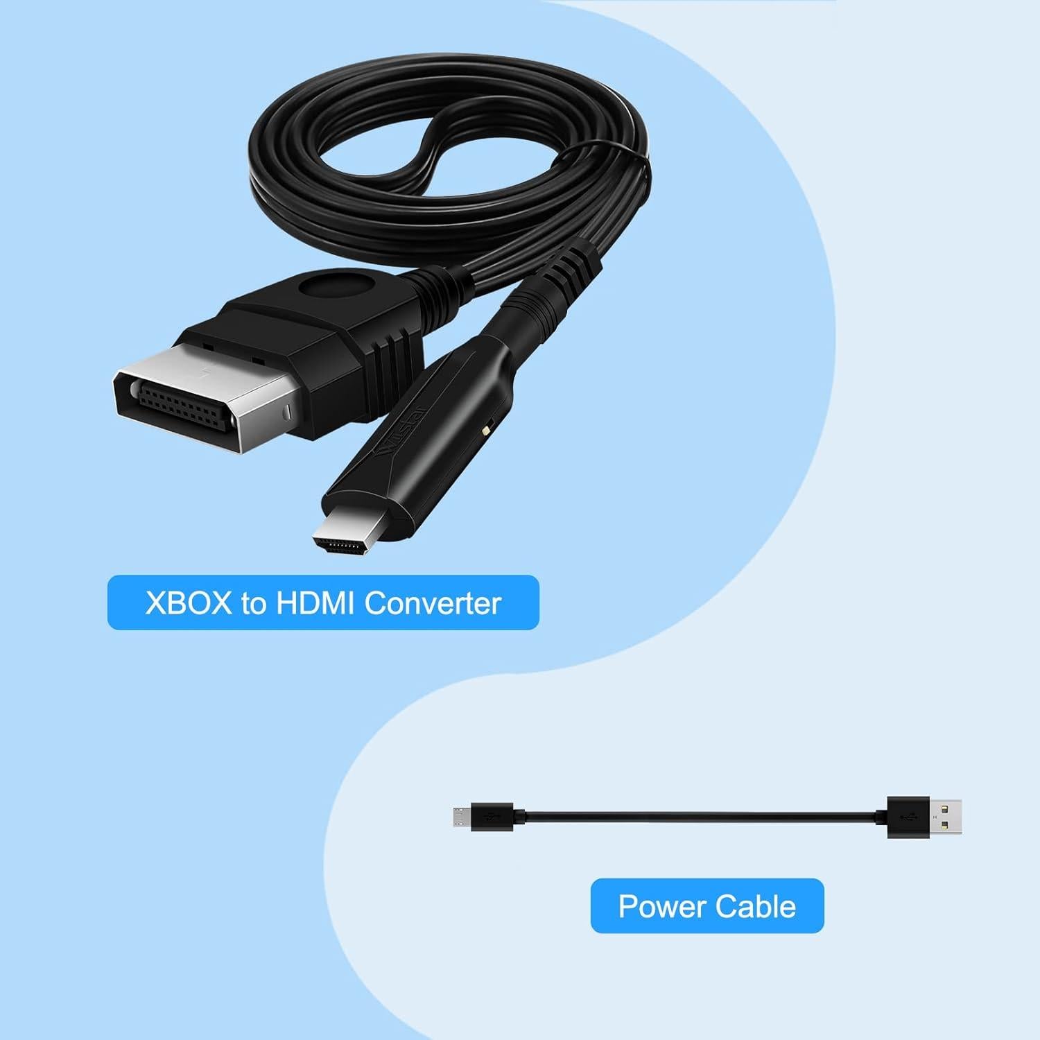 Cable HDMI HD Link HDSUNWSTD para Xbox Original 1m