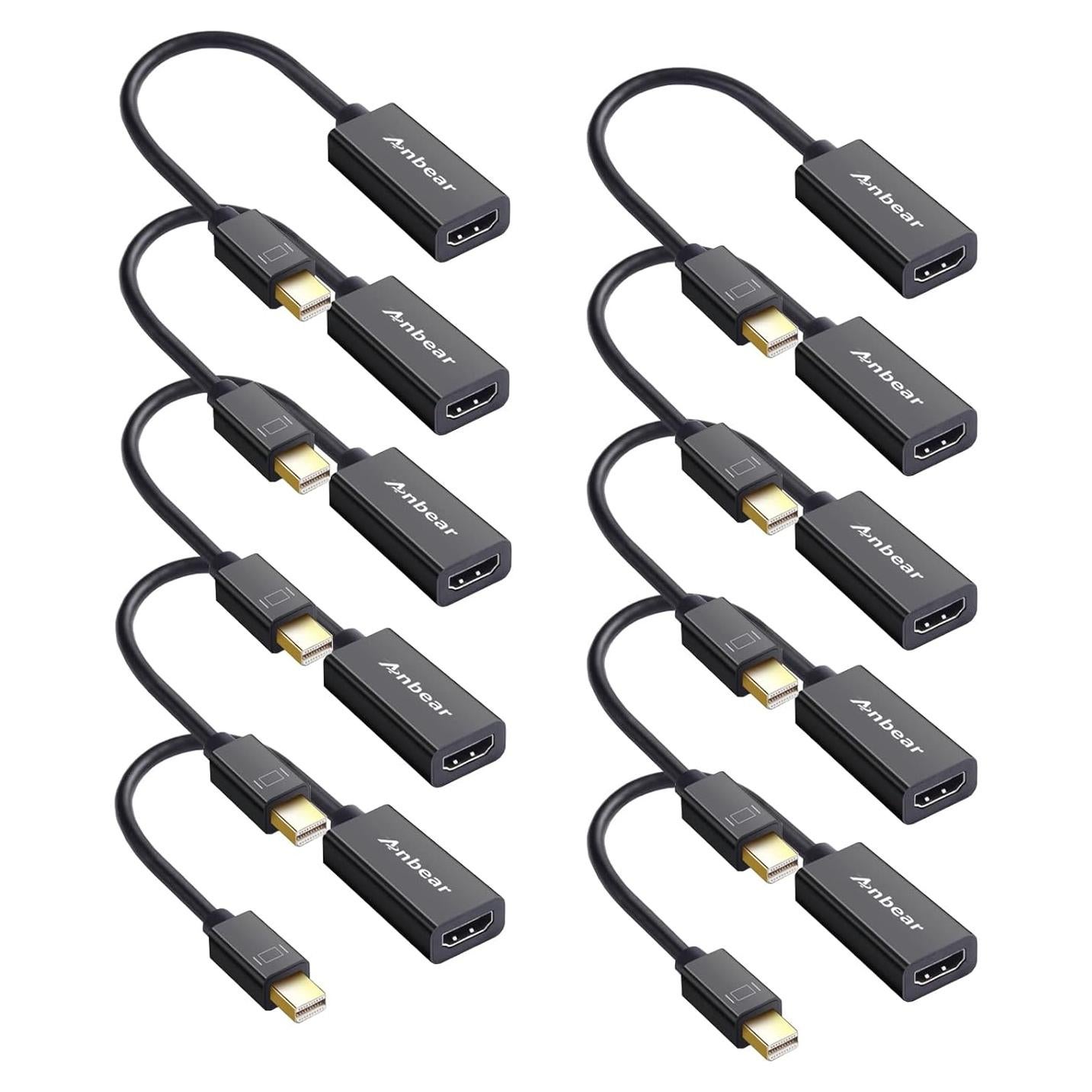 Adaptador Mini DisplayPort a HDMI TAIMEIDE 10 Paquete