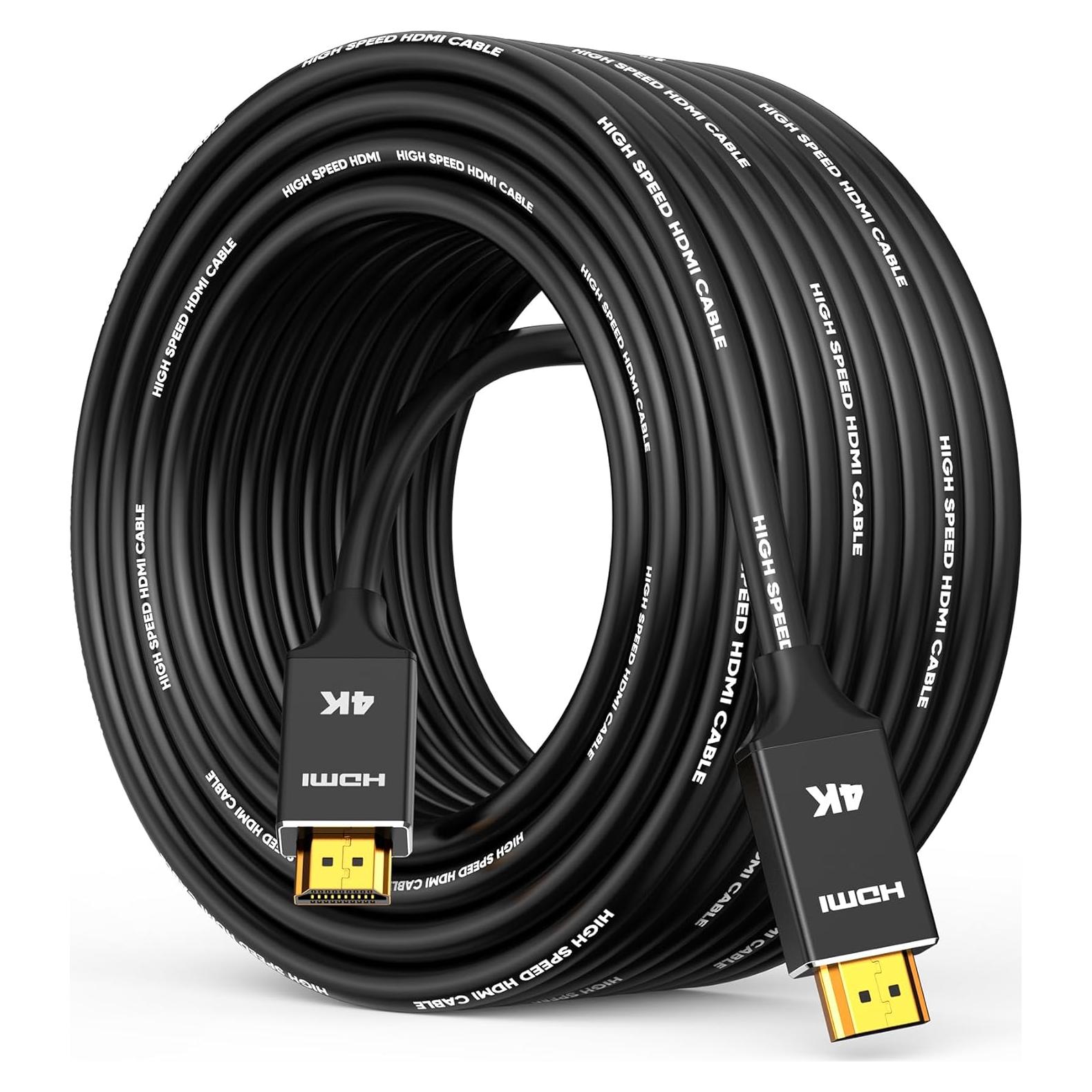 Cable HDMI Capshi 150 pies 4K 60Hz Fibra Óptica CL3