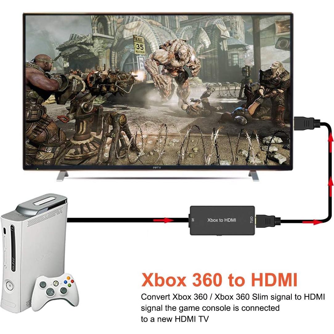 Convertidor HDMI para Xbox 360 ZUZONG 720P/1080P
