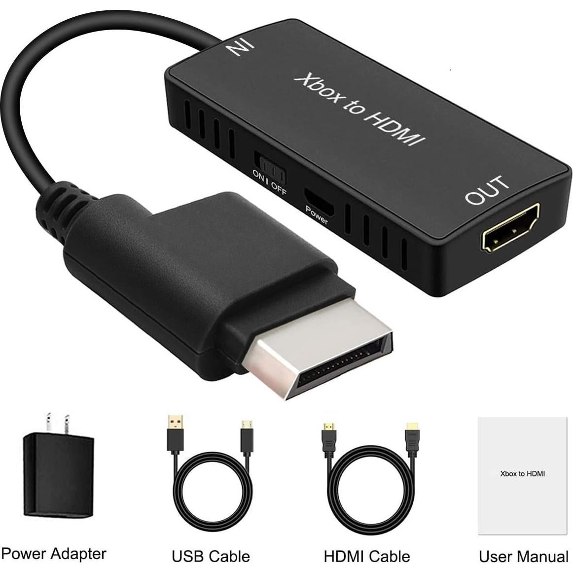 Convertidor HDMI para Xbox 360 ZUZONG 720P/1080P