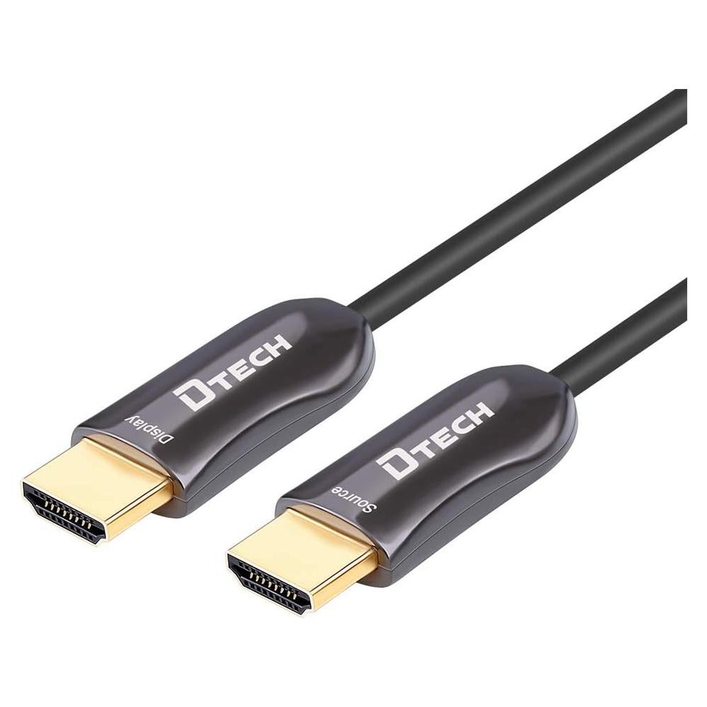 Cable HDMI de Fibra Óptica DTech 4K 60Hz 100 pies (31m)