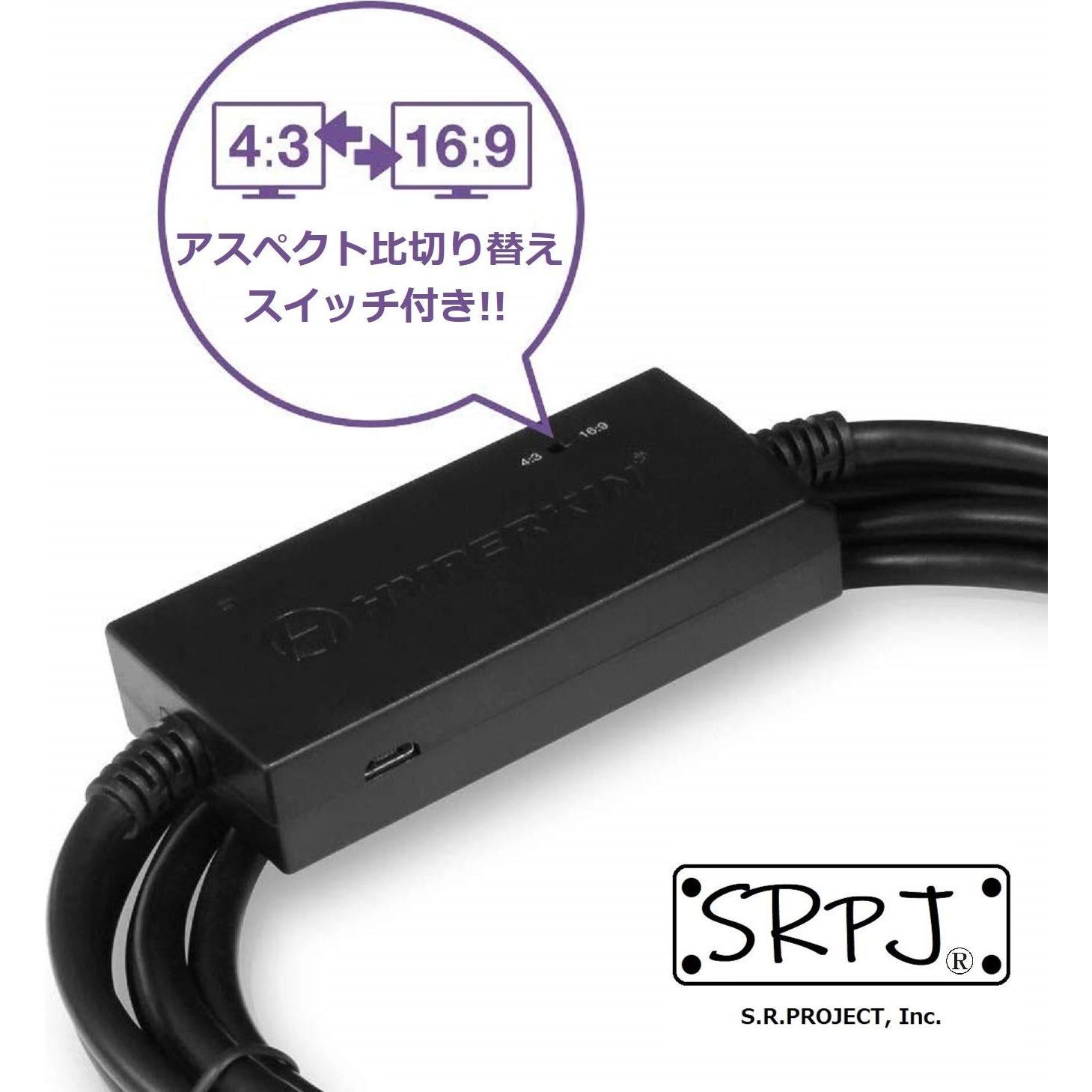 Cable HDMI Hyperkin para PS1/PS2 - 720p, 2.13m, Plug and Play