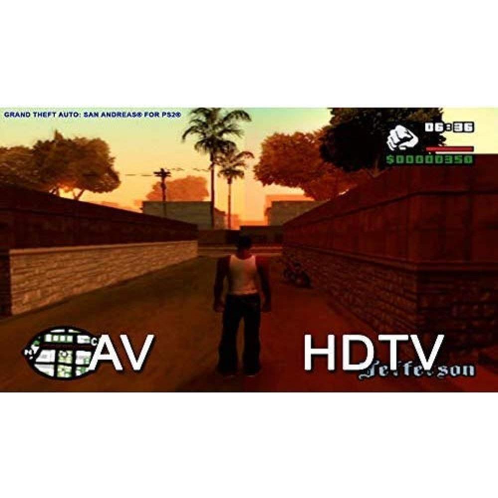 Cable HDMI Hyperkin para PS1/PS2 - 720p, 2.13m, Plug and Play