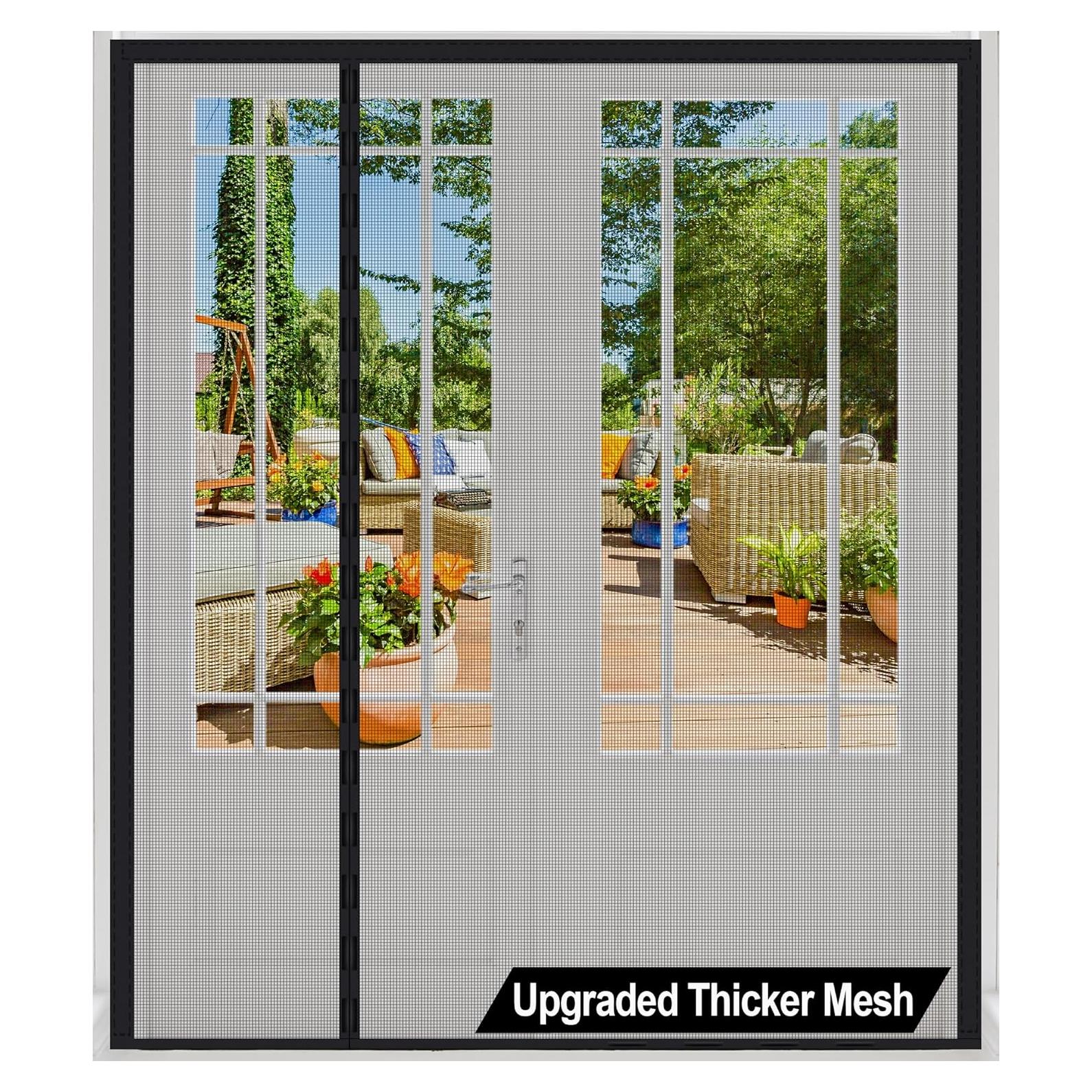 Puerta de Pantalla Magnética Okayavo 73x205 cm Resistente