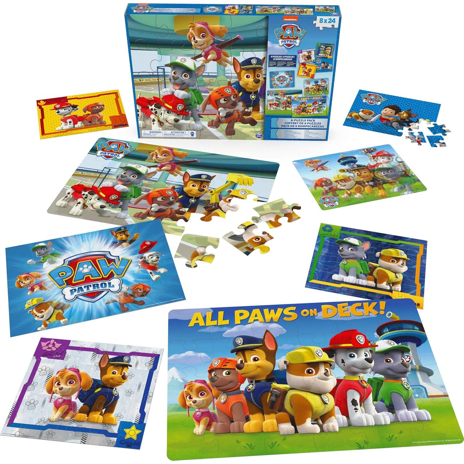 Rompecabezas 8 Piezas Paw Patrol Spin Master 37x55 cm