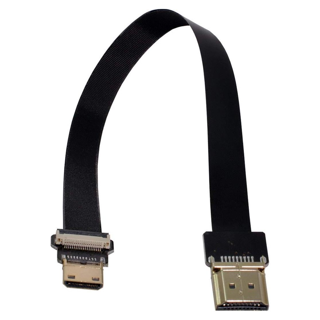 Cable HDMI Mini a HDMI Macho Xiwai 0.2M para FPV Multicóptero