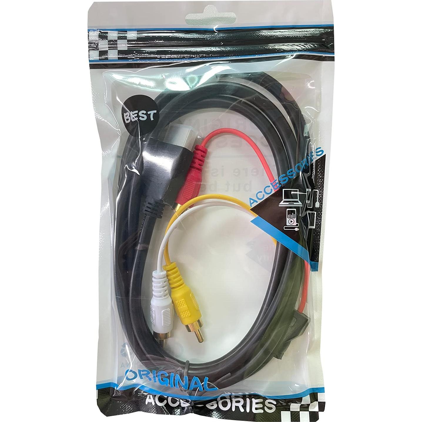 Cable HDMI a RCA 1.5m HANGYAN Adaptador Video Audio AV