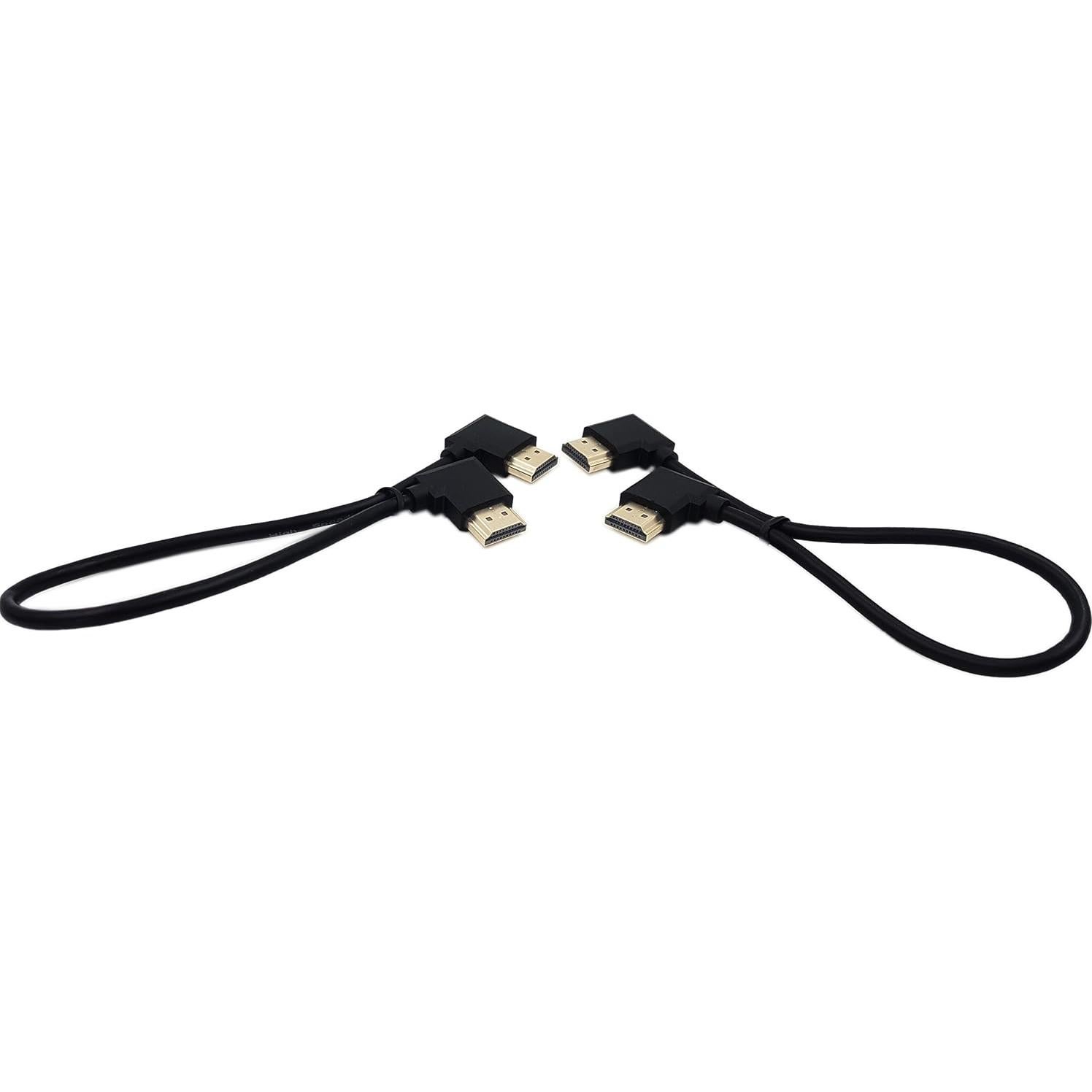 Adaptador HDMI Macho a Macho 90 Grados SinLoon 0.3M 4K