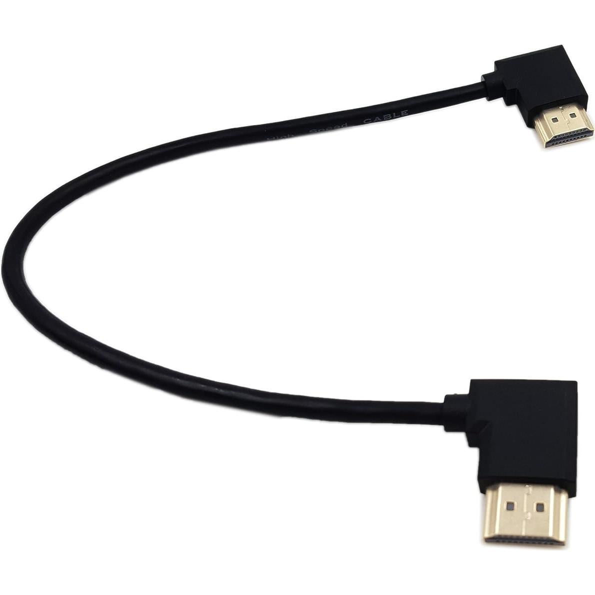 Adaptador HDMI Macho a Macho 90 Grados SinLoon 0.3M 4K