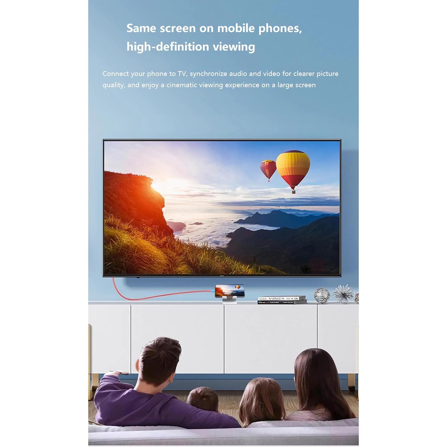 Cable USB-C a HDMI 4K 30Hz CORN para Nintendo Switch