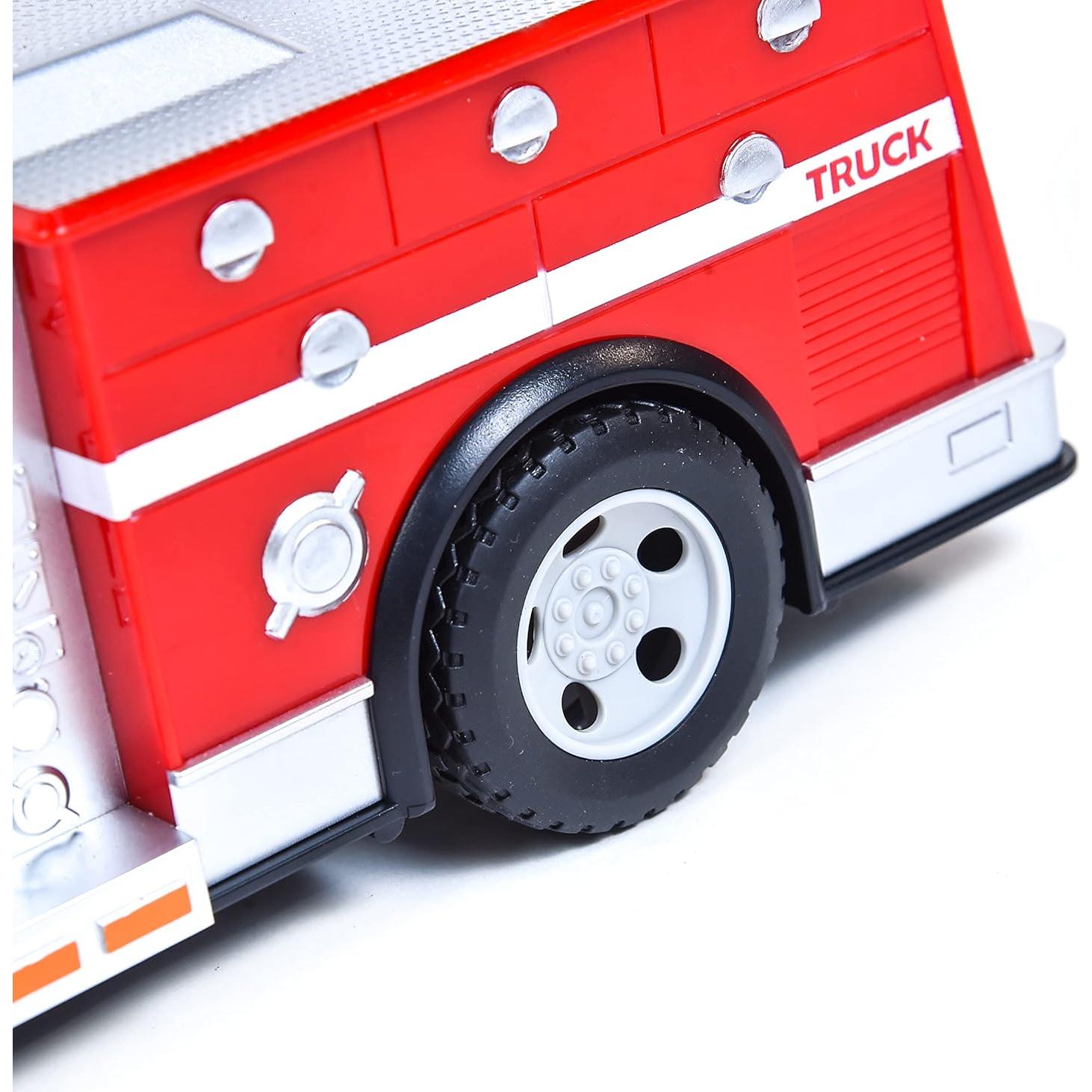 Camión de Bomberos Maxx Action Sunny Days 30.48 cm con Luces y Sonidos