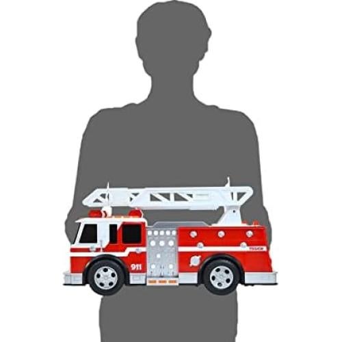 Camión de Bomberos Maxx Action Sunny Days 30.48 cm con Luces y Sonidos