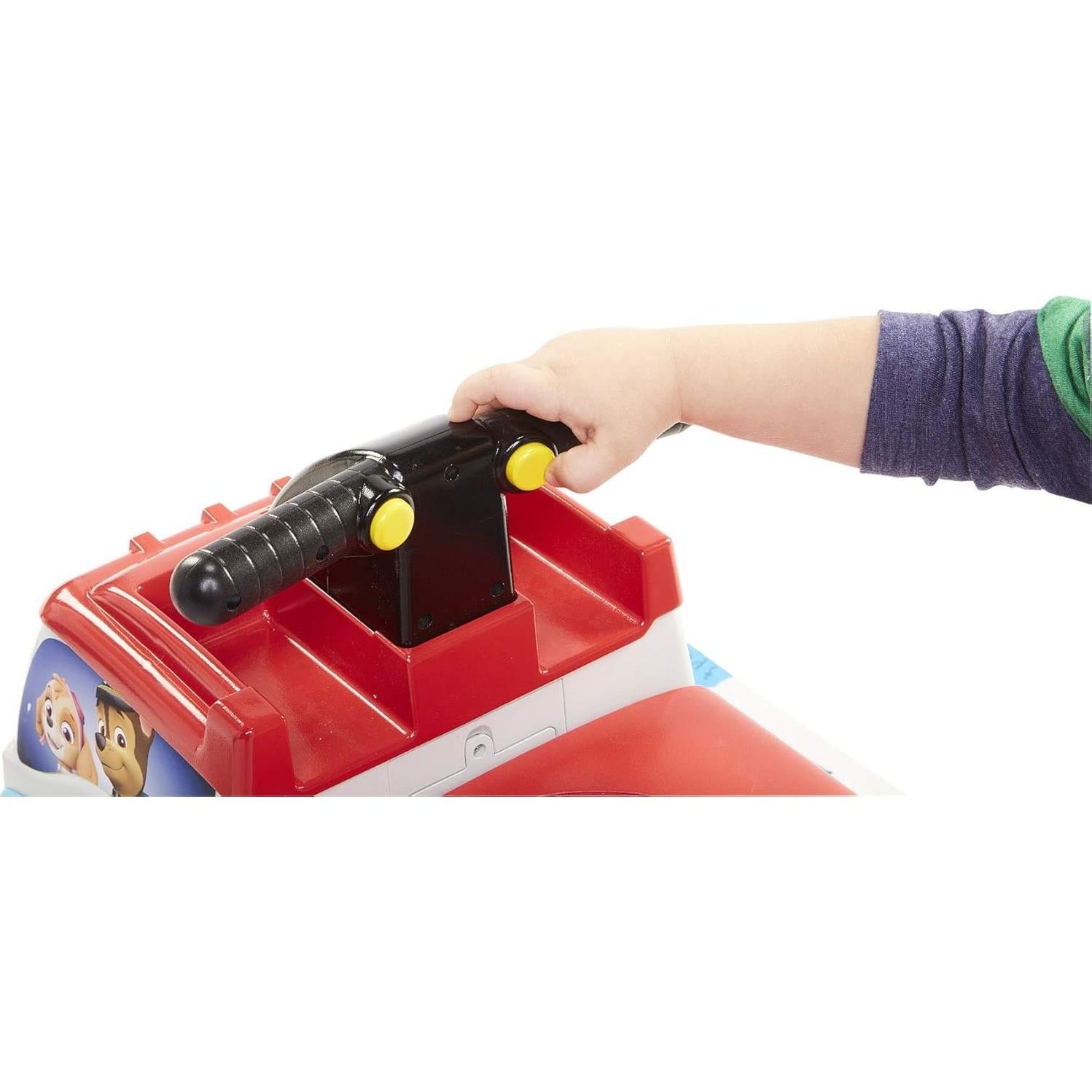 Push Ride-On, Plays Theme Song - Includes Chase & Marshall Sculpted Mini Vehicles for Added Fun!