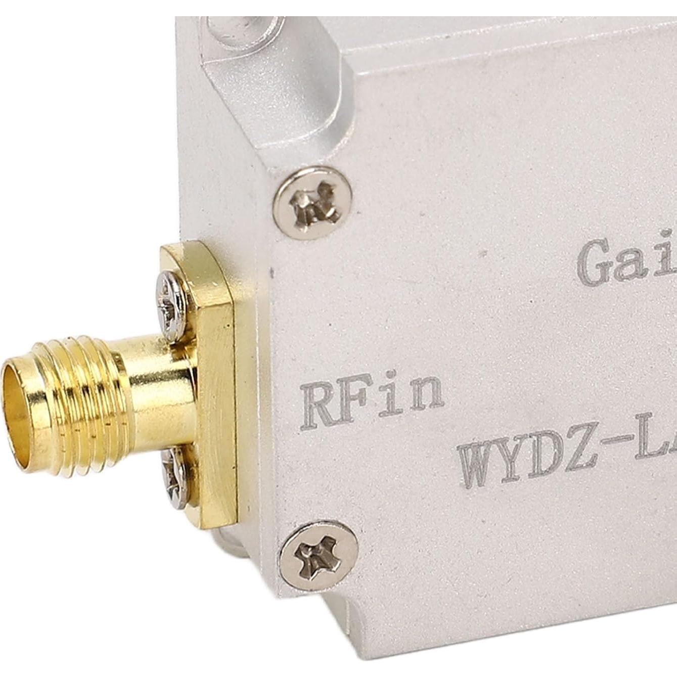 Amplificador LNA de Bajo Ruido WALFRONT 10M-6GHz 20dB SMA
