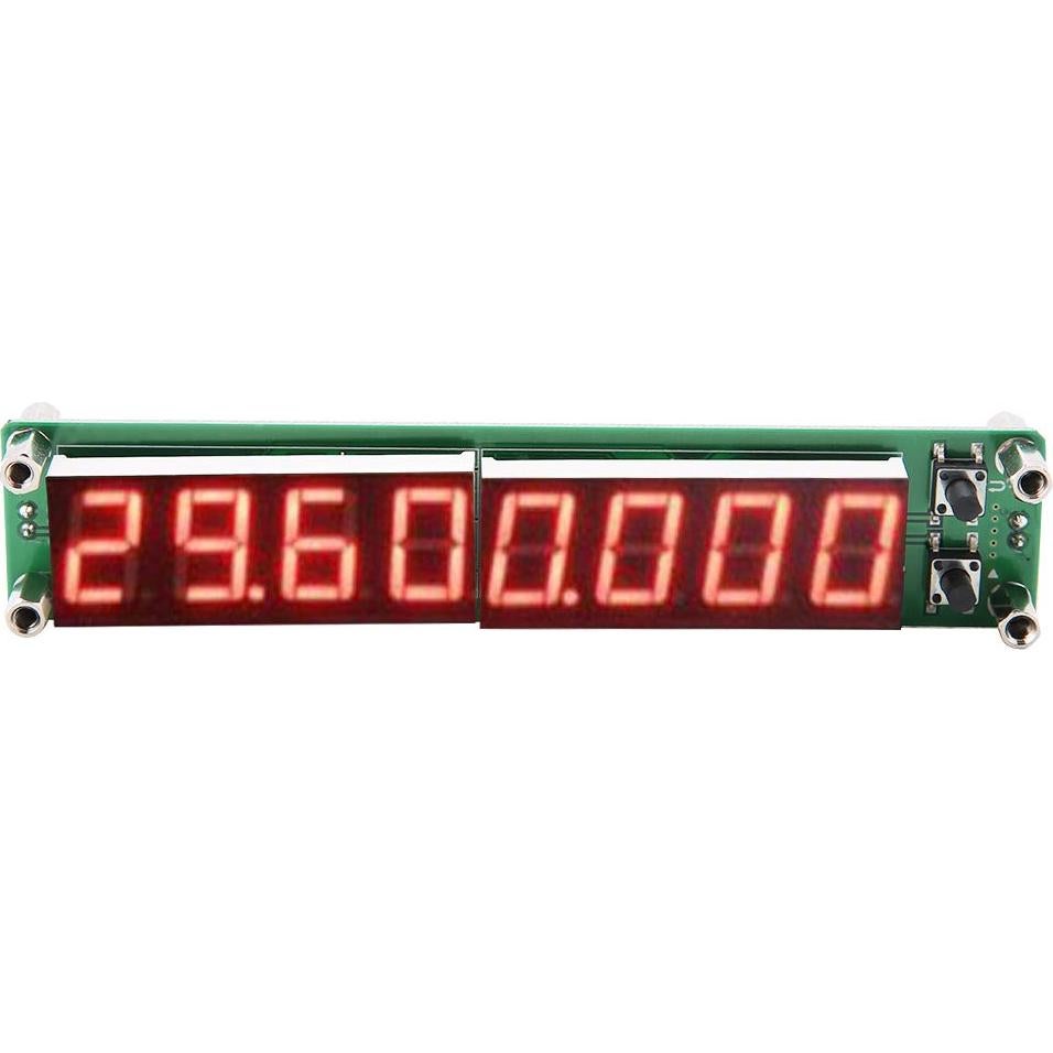 Contador de Frecuencia RF PLJ-8LED-H 0.1 a 2400 MHz Rojo