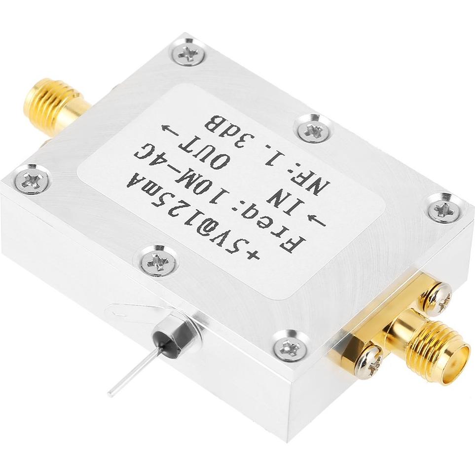 Módulo Amplificador RF de Bajo Ruido 21dB TOPINCN 0.01-4GHz