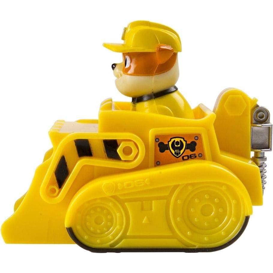 Racers Paw Patrol Spinmaster Rubble Vehículo 5x8.9x7.2cm
