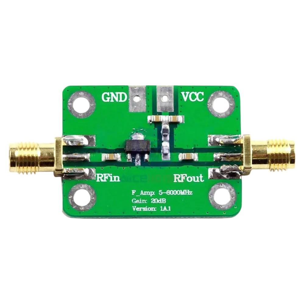 Módulo Amplificador LNA RIEMRITEMRE 5-6000MHz 20dB Bajo Ruido