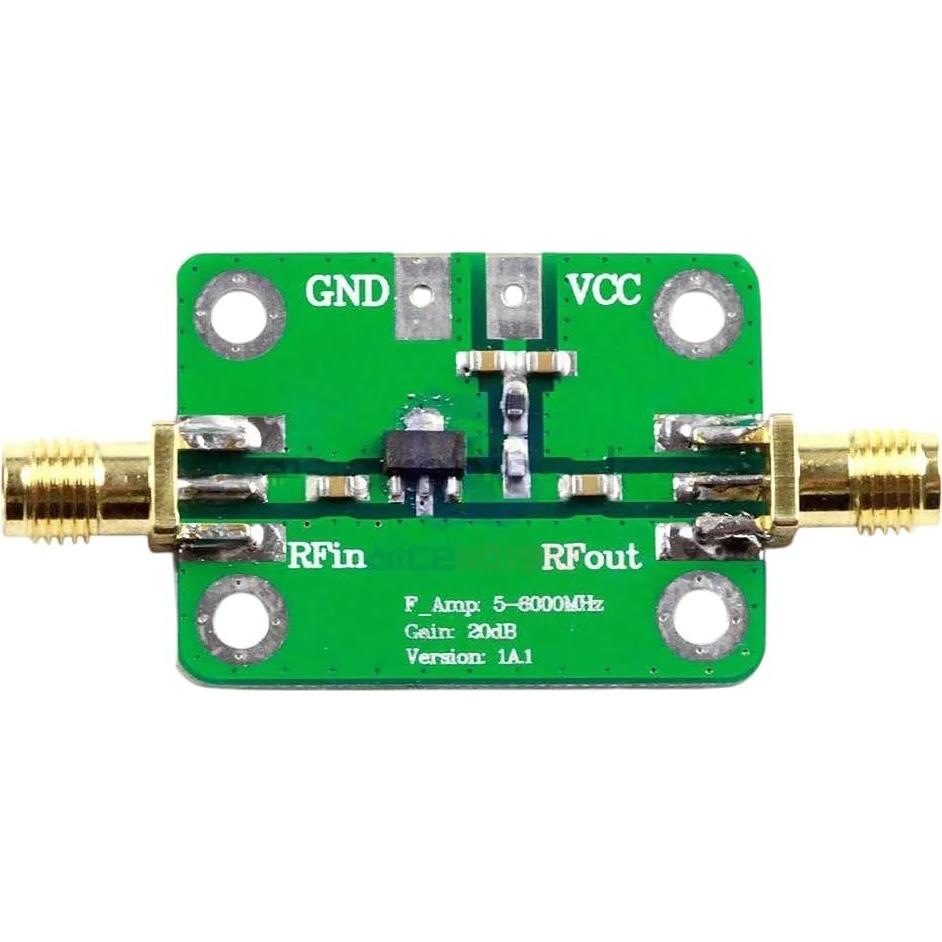 Módulo Amplificador LNA RIEMRITEMRE 5-6000MHz 20dB Bajo Ruido