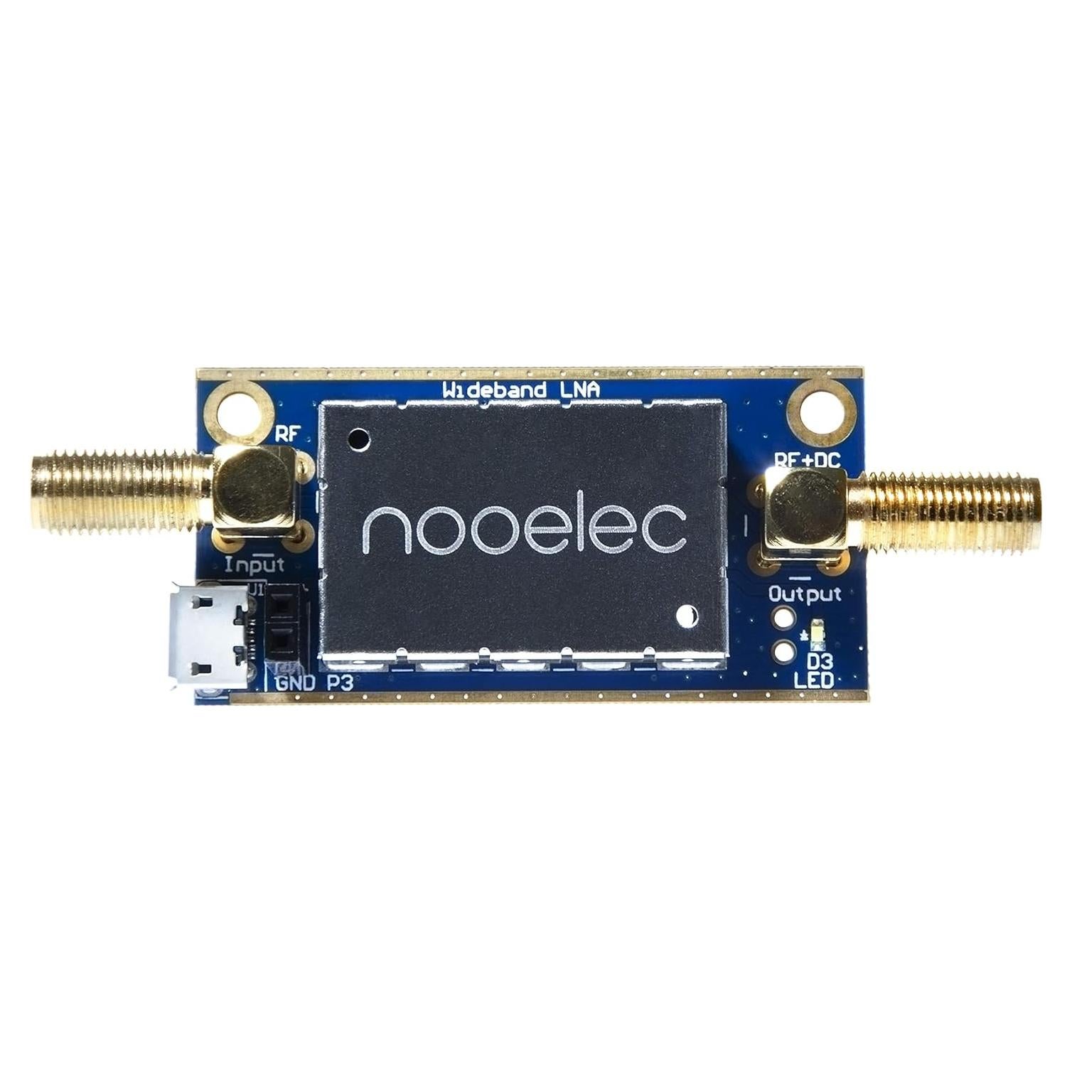 Módulo Amplificador LNA Nooelec 20MHz-4000MHz USB Bias Tee