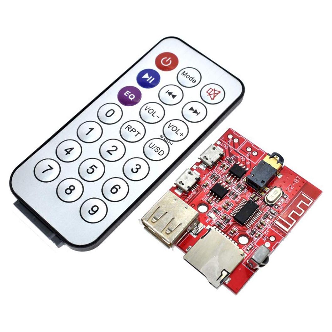 Módulo Amplificador de Audio Bluetooth 4.1 HiLetgo 3W con Control Remoto