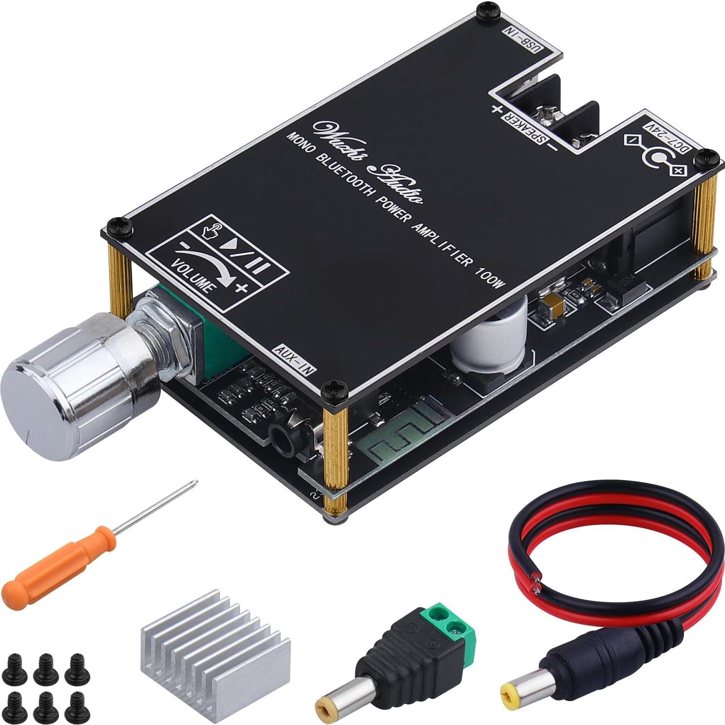 Amplificador Mono Bluetooth ARRAROWN ZK-1001B 100W TWS