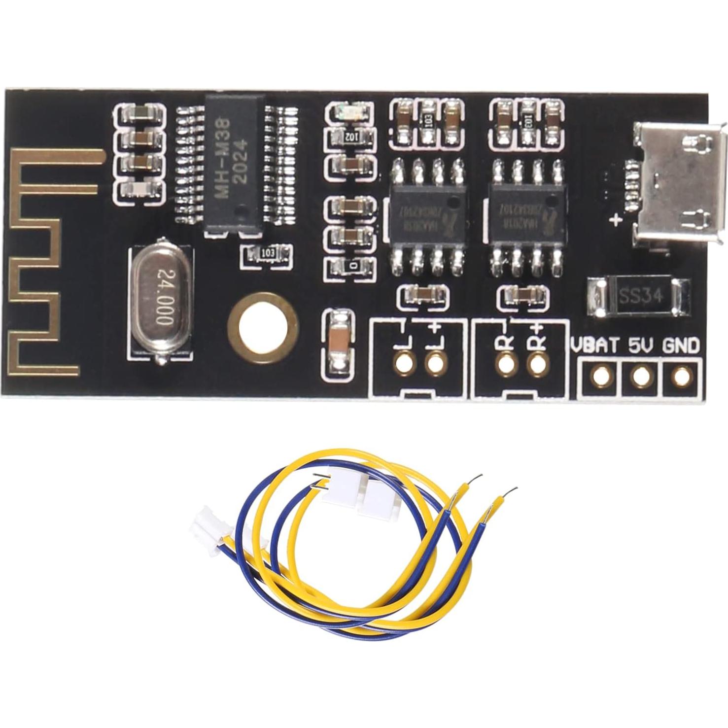 Módulo de Audio Bluetooth QCCAN M38 MP3 Estéreo Inalámbrico