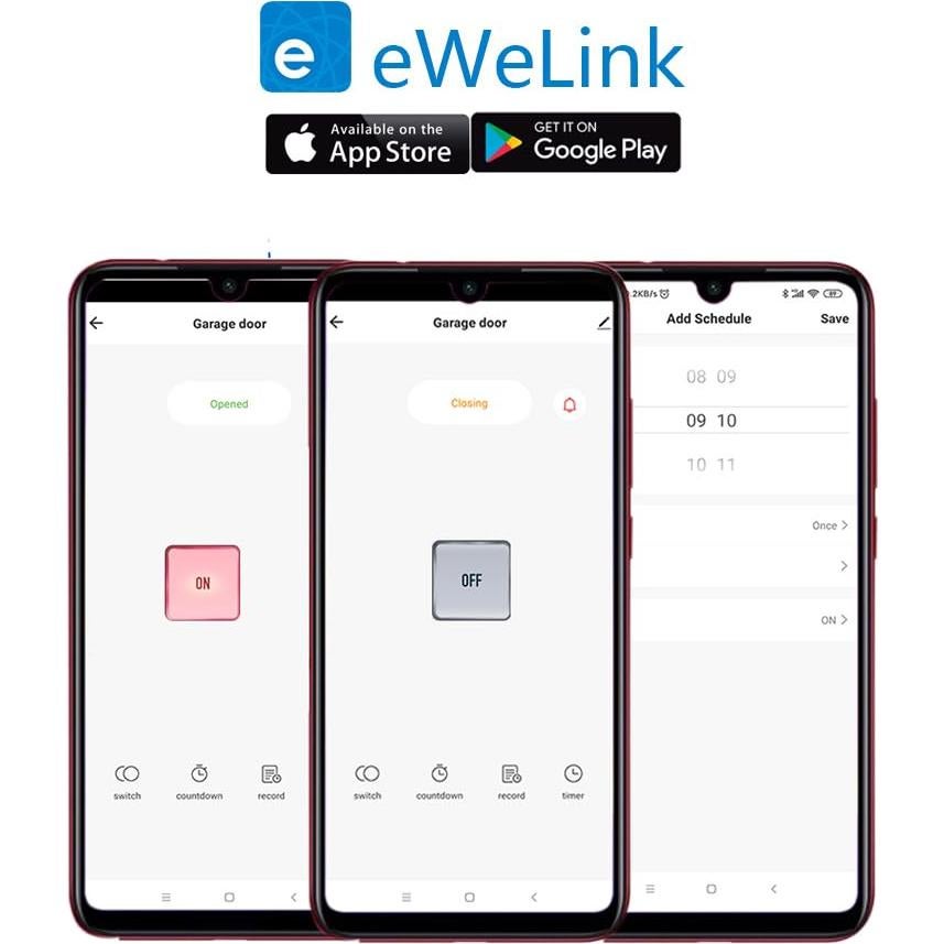 Interruptor Inteligente WiFi Yitouniu 1CH 85-250V Control Remoto