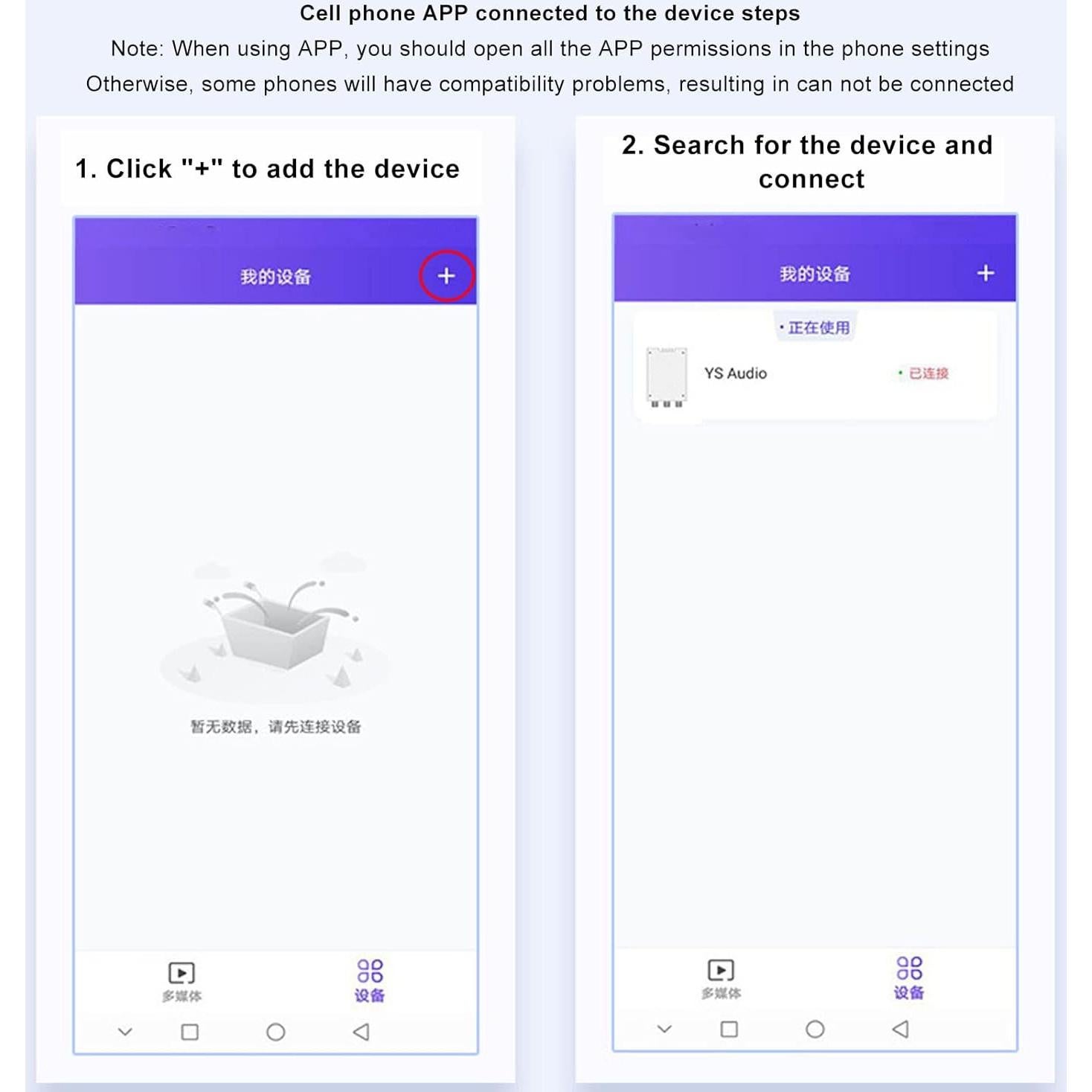 Amplificador Digital de Audio Bluetooth SPYMINNPOO 2.1 Canal 15W 30W