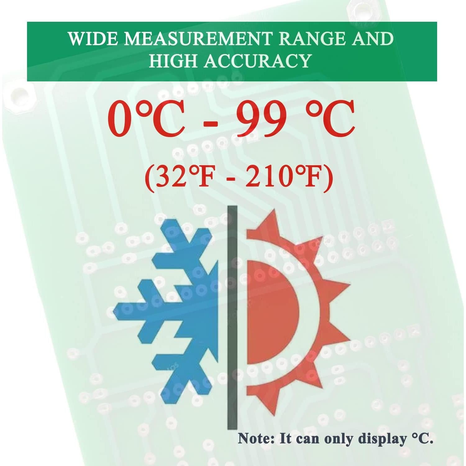 Kit de Soldadura DIY Sensor de Temperatura DS18B20 0-99 °C