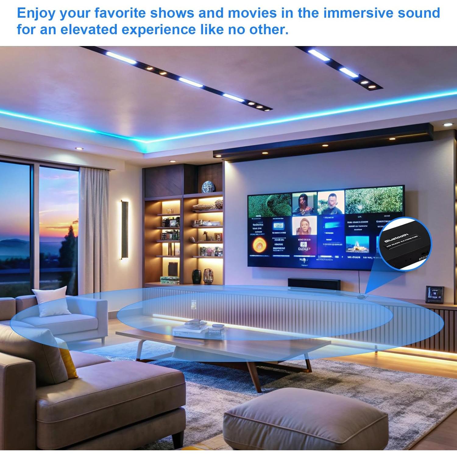 Extractor de Audio Bluetooth HDMI WIISTAR M040 4K 30Hz