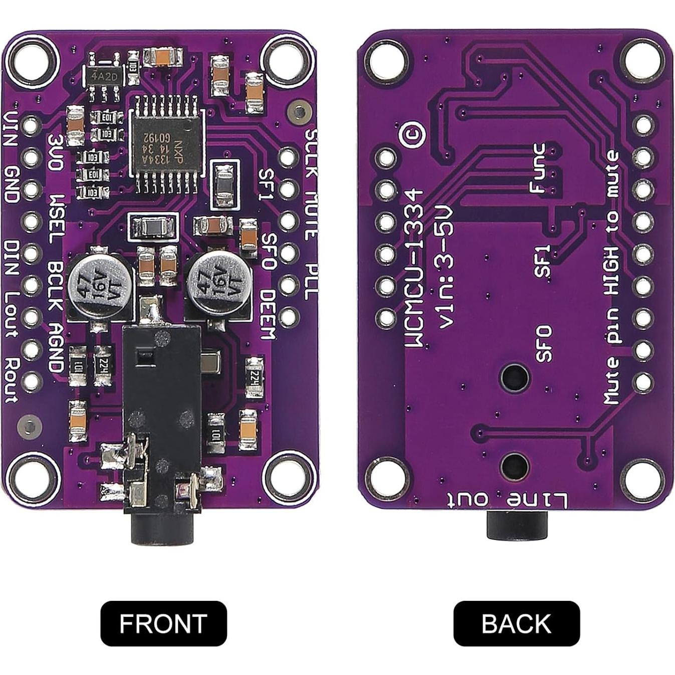 Módulo DAC Estéreo UDA1334A I2S 3.3V-5V CJMCU-1334