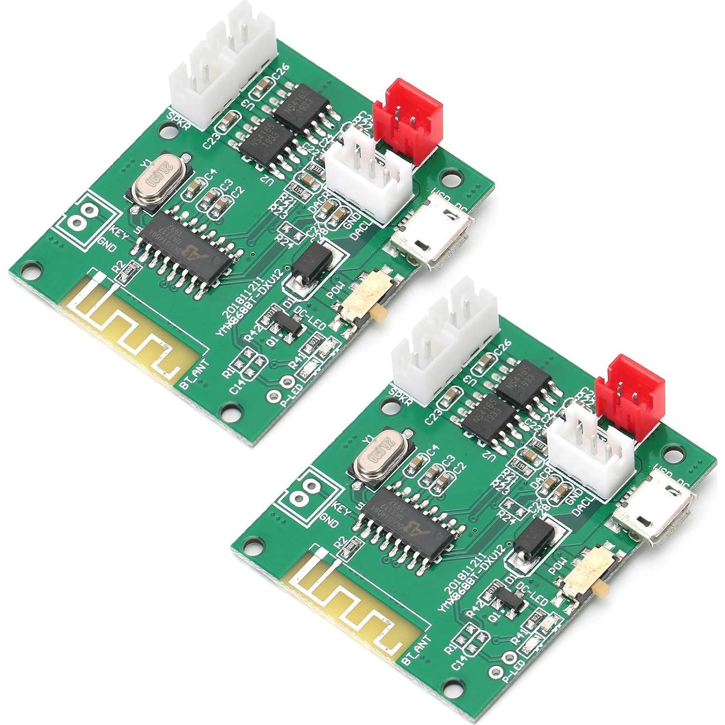 Módulo Amplificador de Audio Estéreo Bluetooth 5.0 5W + 5W