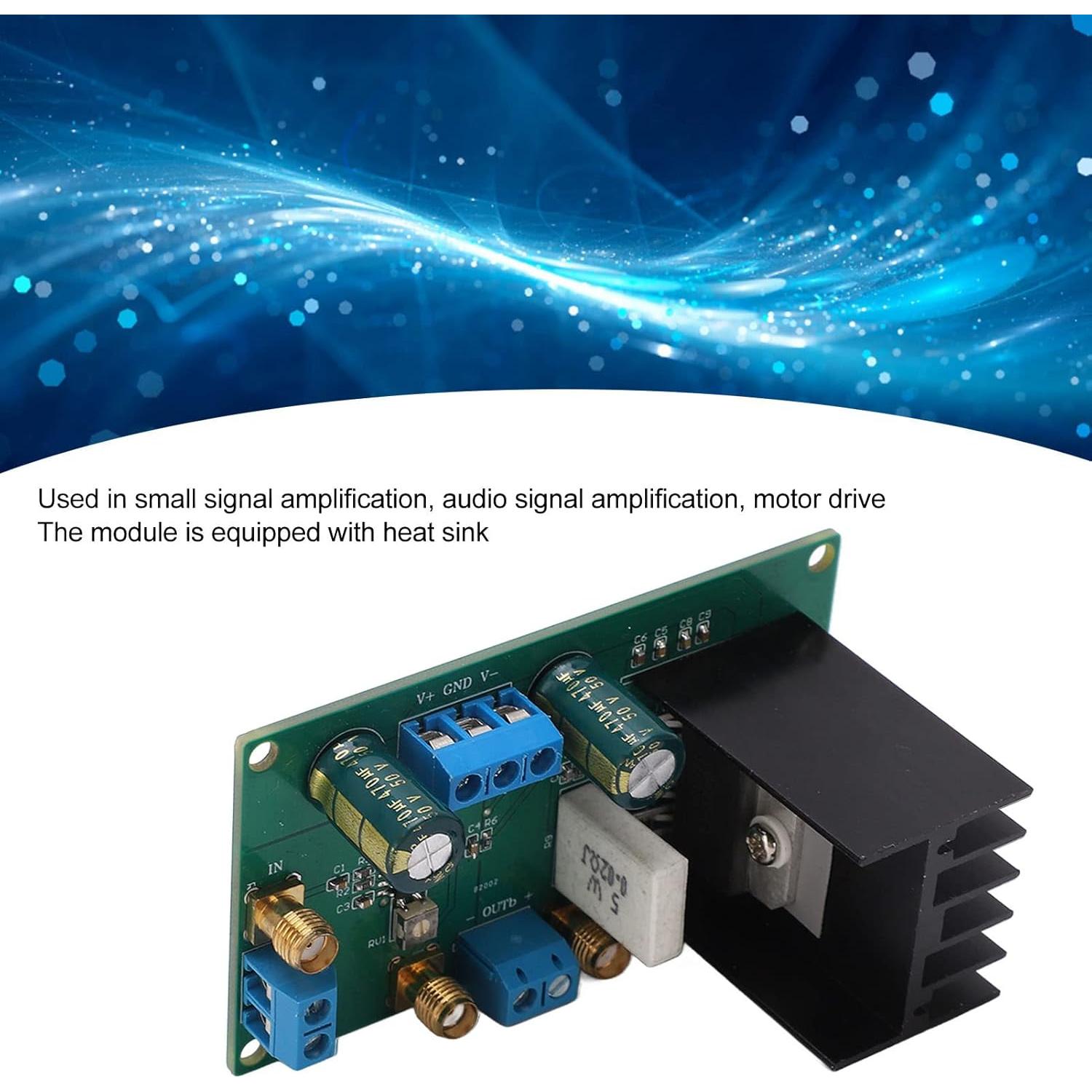 Módulo Amplificador de Potencia OPA541 5A 10-40V con Disipador