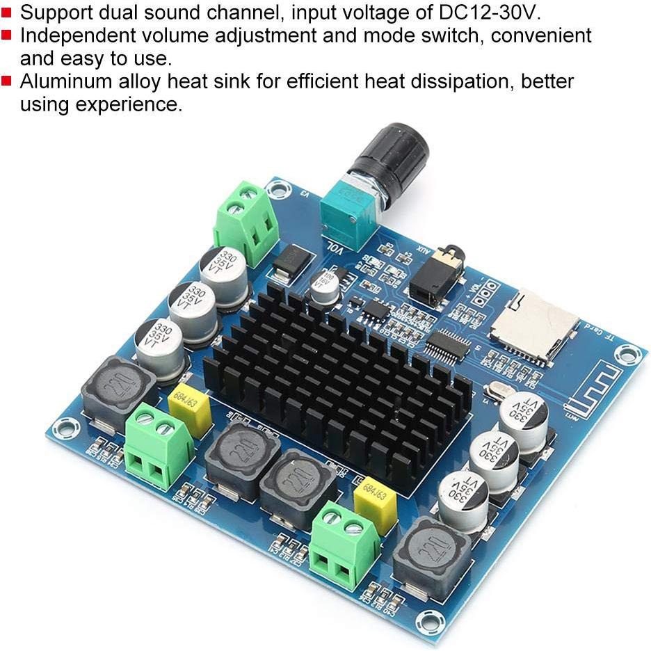 Placa Amplificador Digital Bluetooth 100W x 2 Ciglow