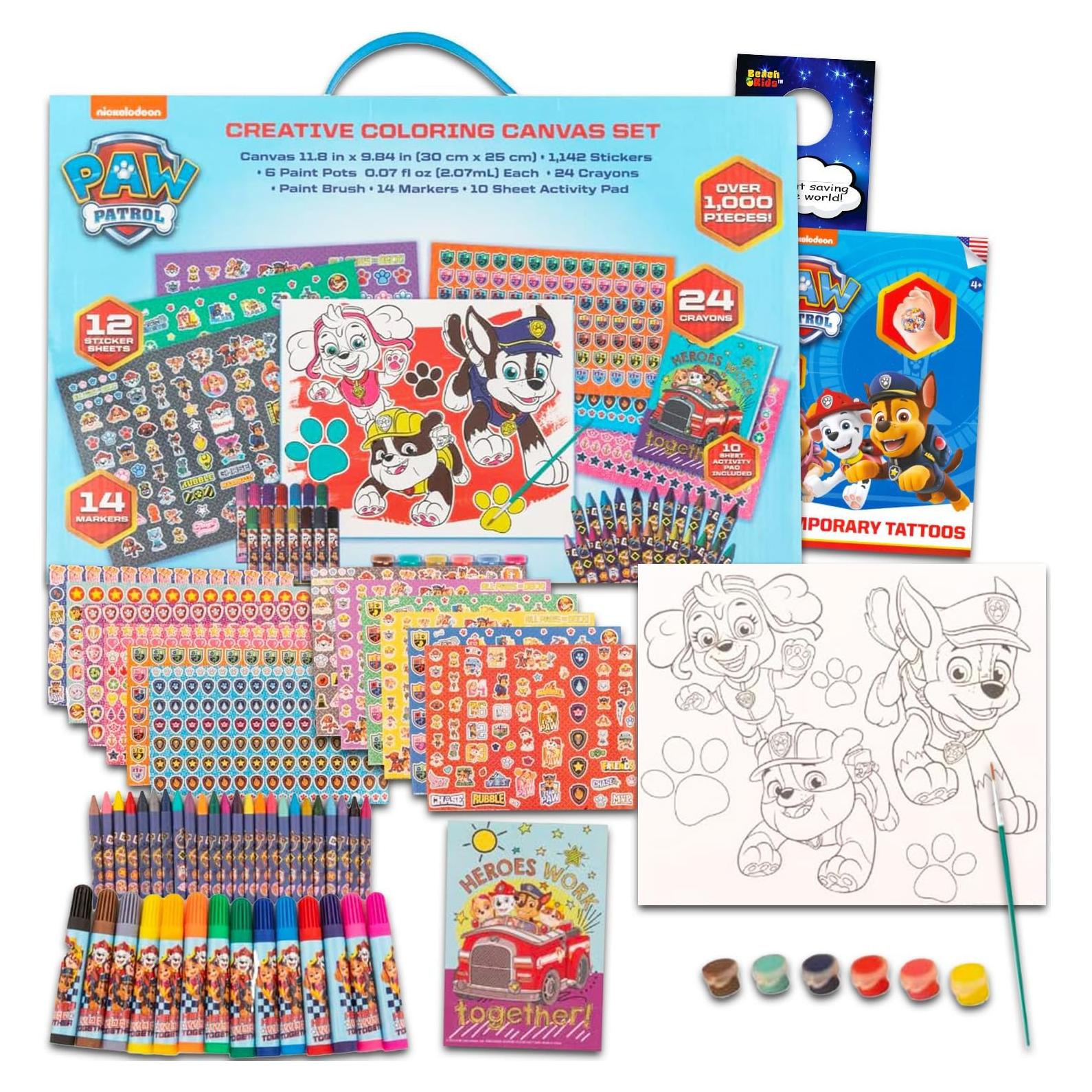 Juego de Pintura Paw Patrol - Set de Arte para Niños